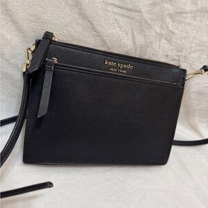 Kate Spade Sleek Black Crossbody Bag